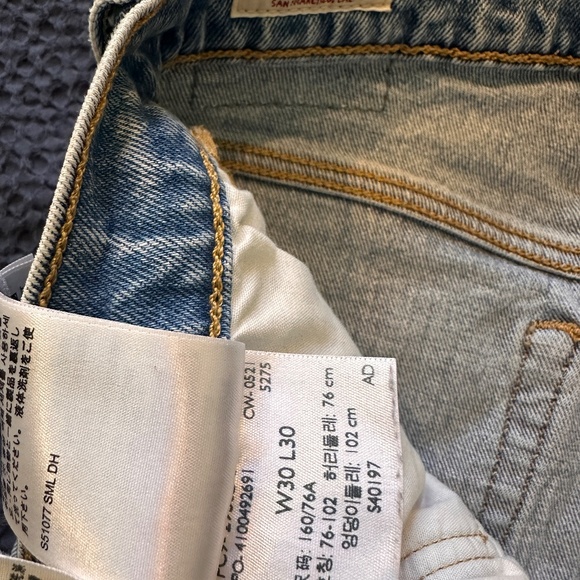 *Like New* Levis 501 Skinny - Tango Wash - Size W30 L30 - Picture 8 of 10
